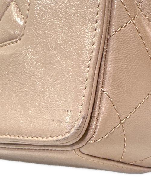 CHANEL（シャネル）CHANEL (シャネル) チェーンショルダーバッグ ベージュの古着・服飾アイテム