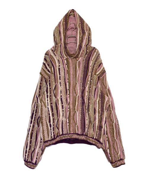 KAPITAL（キャピタル）KAPITAL (キャピタル) 7G ニット GAUDY ピンク サイズ:3の古着・服飾アイテム