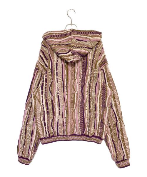 KAPITAL（キャピタル）KAPITAL (キャピタル) 7G ニット GAUDY ピンク サイズ:3の古着・服飾アイテム