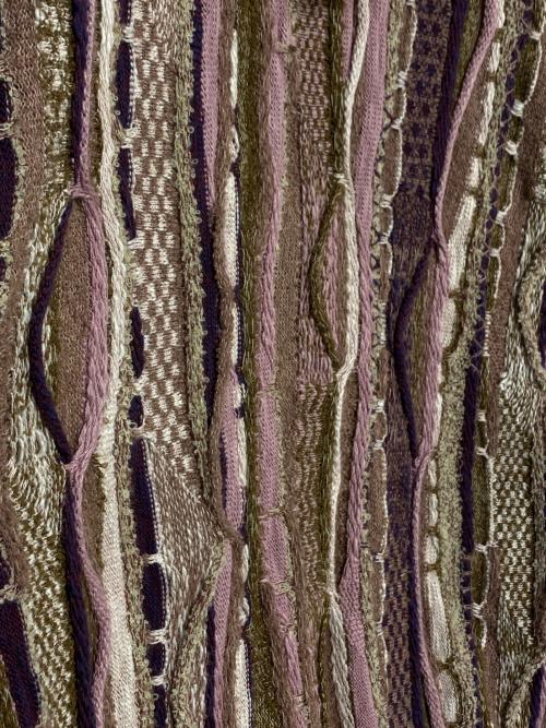 KAPITAL（キャピタル）KAPITAL (キャピタル) 7G ニット GAUDY ピンク サイズ:3の古着・服飾アイテム