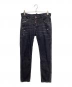 DSQUARED2ディースクエアード）の古着「ブラッククリーンウォッシュ スケータージーンズ」｜グレー