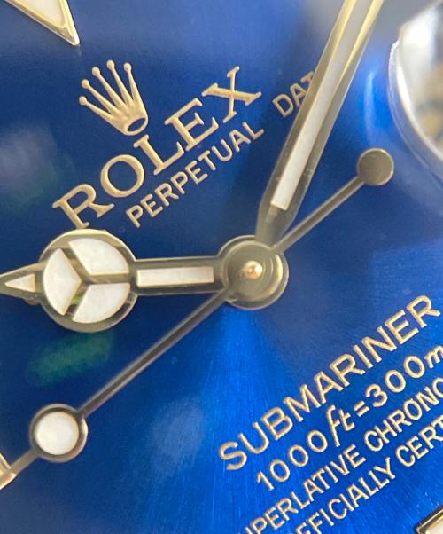 ROLEX（ロレックス）ROLEX (ロレックス) サブマリーナデイト　16613 青文字盤 サイズ:40mmの古着・服飾アイテム