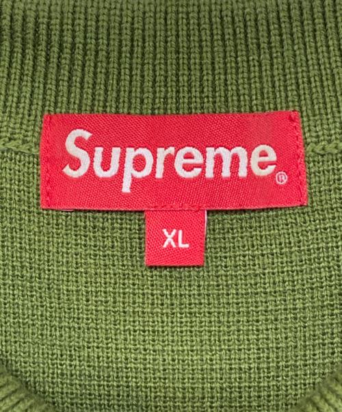 SUPREME（シュプリーム）SUPREME (シュプリーム) Cow Print Cardigan グリーン サイズ:XLの古着・服飾アイテム