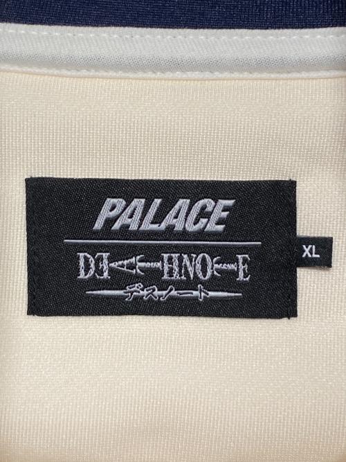 PALACE（パレス）PALACE (パレス) DEATH NOTE (デスノート) MISA TRACK JACKET アイボリー×ネイビー サイズ:XLの古着・服飾アイテム