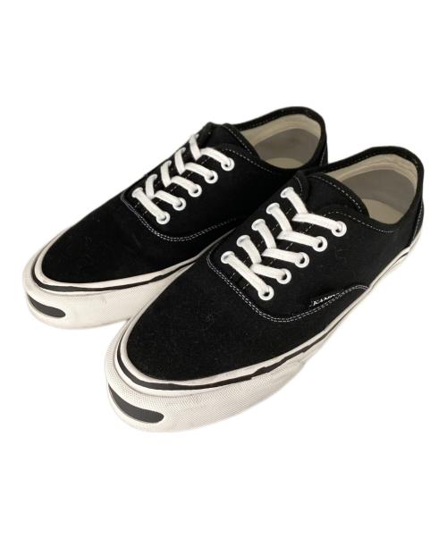 KAMIYA（カミヤ）KAMIYA (カミヤ) Joey Vulcanized Sneaker ブラック×ホワイト サイズ:43の古着・服飾アイテム