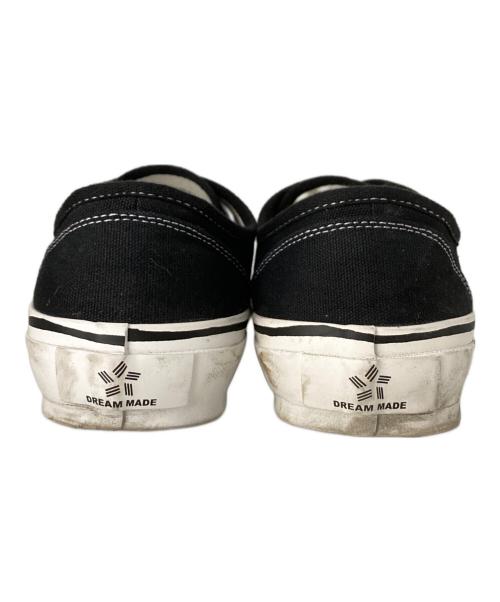 KAMIYA（カミヤ）KAMIYA (カミヤ) Joey Vulcanized Sneaker ブラック×ホワイト サイズ:43の古着・服飾アイテム