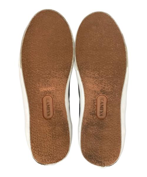 KAMIYA（カミヤ）KAMIYA (カミヤ) Joey Vulcanized Sneaker ブラック×ホワイト サイズ:43の古着・服飾アイテム