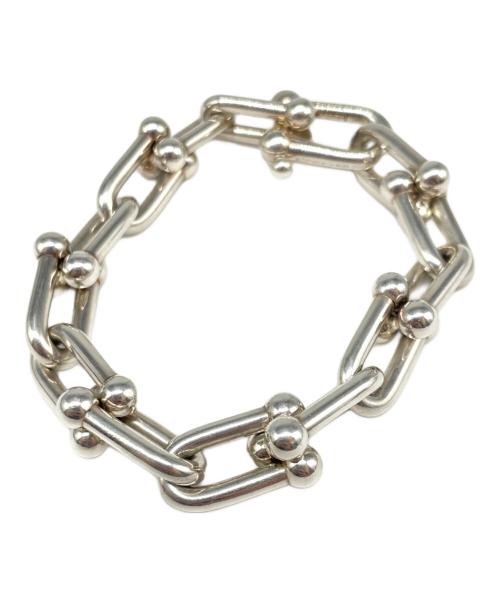 TIFFANY & Co.（ティファニー）TIFFANY & Co. (ティファニー) ハードウェアブレスレット シルバー サイズ:ラージ（14コマ）の古着・服飾アイテム
