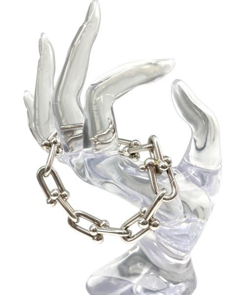 TIFFANY & Co.（ティファニー）TIFFANY & Co. (ティファニー) ハードウェアブレスレット シルバー サイズ:ラージ（14コマ）の古着・服飾アイテム