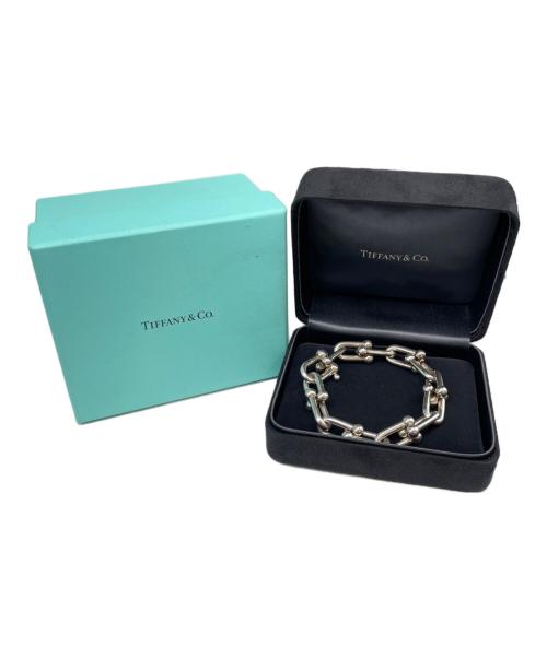 TIFFANY & Co.（ティファニー）TIFFANY & Co. (ティファニー) ハードウェアブレスレット シルバー サイズ:ラージ（14コマ）の古着・服飾アイテム