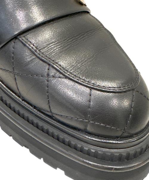 CHANEL（シャネル）CHANEL (シャネル) ココマークローファー ブラック サイズ:37 1/2の古着・服飾アイテム