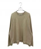 Acne studiosアクネ ストゥディオス）の古着「Farmy Teddy Sweatshirt」｜クリーム