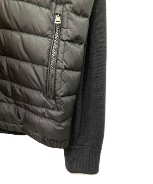 MONCLER（モンクレール）MONCLER (モンクレール) CARDIGAN TRICOT/ニット切替カーディガン ブラック サイズ:XXLの古着・服飾アイテム