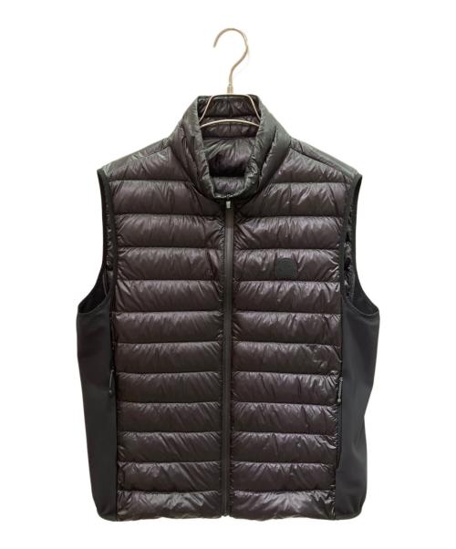 MONCLER（モンクレール）MONCLER (モンクレール) DELPY GILET/切替ダウンベスト ブラック サイズ:3の古着・服飾アイテム