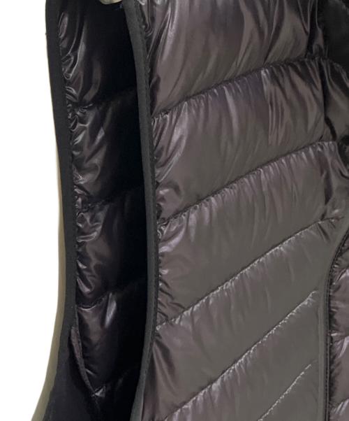 MONCLER（モンクレール）MONCLER (モンクレール) DELPY GILET/切替ダウンベスト ブラック サイズ:3の古着・服飾アイテム