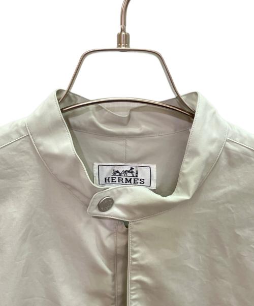 HERMES（エルメス）HERMES (エルメス) デザインスモック ライトグレー サイズ:37の古着・服飾アイテム