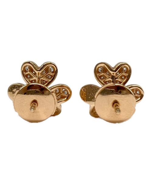 VAN CLEEF & ARPELS（ヴァンクリーフ＆アーペル）VAN CLEEF & ARPELS (ヴァンクリーフ＆アーペル) フリヴォル ピアス ミニモデル サイズ:ミニ/miniの古着・服飾アイテム