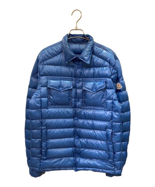 MONCLER（モンクレール）MONCLER (モンクレール) GREGOIRE/ライトダウンジャケット ブルー サイズ:2の古着・服飾アイテム