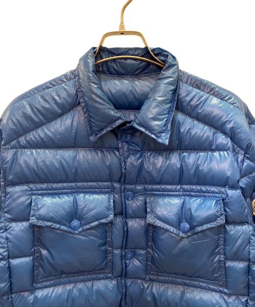MONCLER（モンクレール）MONCLER (モンクレール) GREGOIRE/ライトダウンジャケット ブルー サイズ:2の古着・服飾アイテム