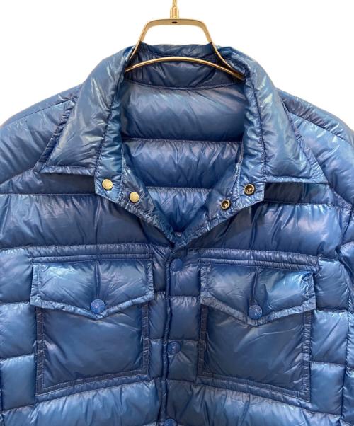 MONCLER（モンクレール）MONCLER (モンクレール) GREGOIRE/ライトダウンジャケット ブルー サイズ:2の古着・服飾アイテム