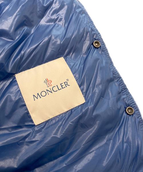 MONCLER（モンクレール）MONCLER (モンクレール) GREGOIRE/ライトダウンジャケット ブルー サイズ:2の古着・服飾アイテム