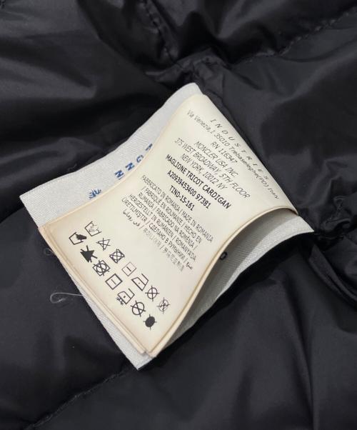 MONCLER（モンクレール）MONCLER (モンクレール) MAGLIONE/ニットダウン切替ジャケット ブラック サイズ:Mの古着・服飾アイテム