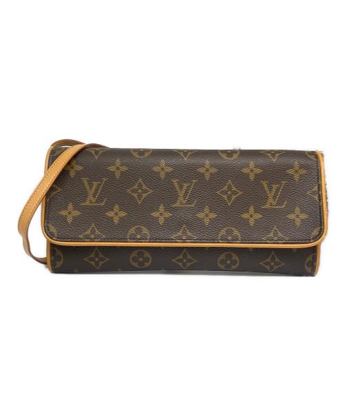 LOUIS VUITTON（ルイ ヴィトン）LOUIS VUITTON (ルイ ヴィトン) ポシェットツイン GM ブラウン サイズ:GMの古着・服飾アイテム