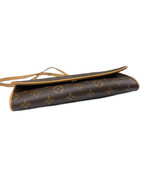 LOUIS VUITTON（ルイ ヴィトン）LOUIS VUITTON (ルイ ヴィトン) ポシェットツイン GM ブラウン サイズ:GMの古着・服飾アイテム