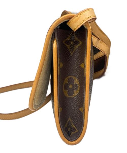 LOUIS VUITTON（ルイ ヴィトン）LOUIS VUITTON (ルイ ヴィトン) ポシェットツイン GM ブラウン サイズ:GMの古着・服飾アイテム