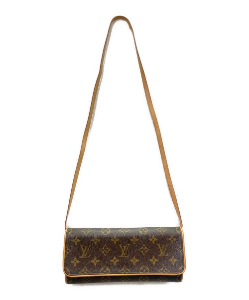 LOUIS VUITTON（ルイ ヴィトン）LOUIS VUITTON (ルイ ヴィトン) ポシェットツイン GM ブラウン サイズ:GMの古着・服飾アイテム