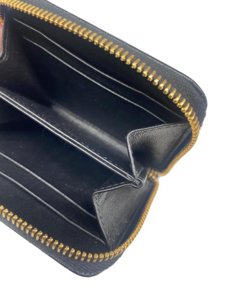 PRADA（プラダ）PRADA (プラダ) ラウンドファスナー コインケース ブラックの古着・服飾アイテム