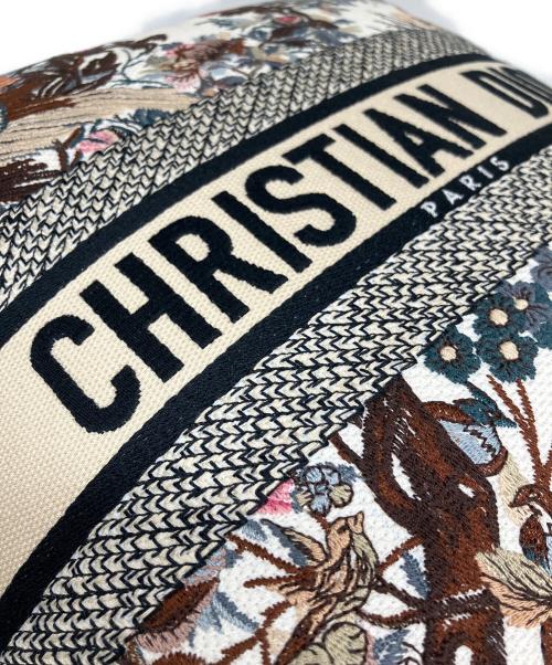 Christian Dior（クリスチャン ディオール）Christian Dior (クリスチャン ディオール) ジャルダン ディヴェール スモール スクエア クッション サイズ:U（フリーサイズ）の古着・服飾アイテム