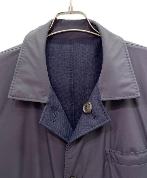 BRUNELLO CUCINELLI（ブルネロクチネリ）BRUNELLO CUCINELLI (ブルネロクチネリ) カシミヤシルク混 中綿リバーシブルコート ネイビー サイズ:50の古着・服飾アイテム
