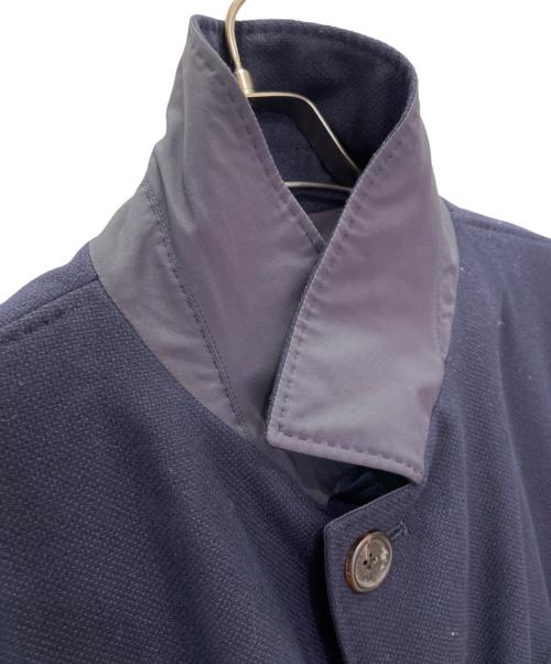 BRUNELLO CUCINELLI（ブルネロクチネリ）BRUNELLO CUCINELLI (ブルネロクチネリ) カシミヤシルク混 中綿リバーシブルコート ネイビー サイズ:50の古着・服飾アイテム