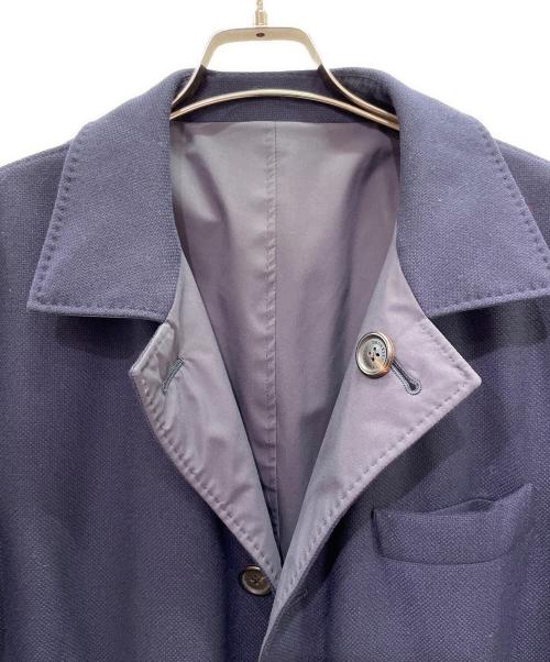BRUNELLO CUCINELLI（ブルネロクチネリ）BRUNELLO CUCINELLI (ブルネロクチネリ) カシミヤシルク混 中綿リバーシブルコート ネイビー サイズ:50の古着・服飾アイテム