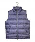 Diorディオール）の古着「Oblique Down Vest/オブリークダウンベスト」｜ネイビー