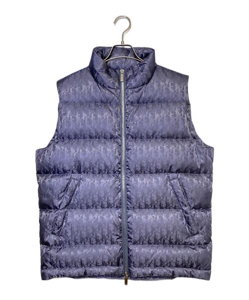 Dior（ディオール）Dior (ディオール) Oblique Down Vest/オブリークダウンベスト ネイビー サイズ:48の古着・服飾アイテム