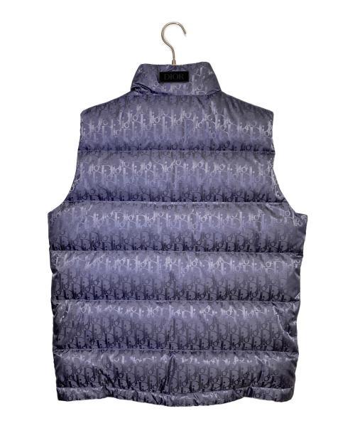 Dior（ディオール）Dior (ディオール) Oblique Down Vest/オブリークダウンベスト ネイビー サイズ:48の古着・服飾アイテム