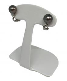 NO BRAND（ノーブランド）の古着「ブラックパールイヤリング」