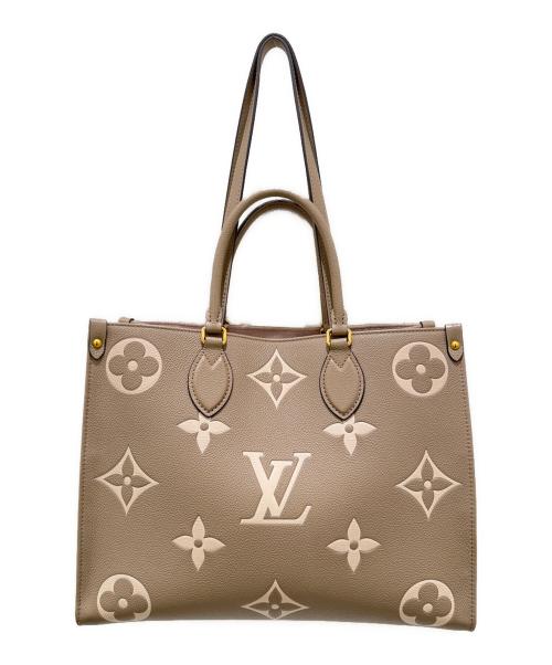 LOUIS VUITTON（ルイ ヴィトン）LOUIS VUITTON (ルイ ヴィトン) オンザゴー MM M45494 トゥルトレール×クレーム サイズ:MMの古着・服飾アイテム