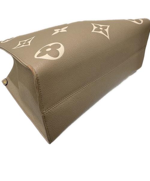 LOUIS VUITTON（ルイ ヴィトン）LOUIS VUITTON (ルイ ヴィトン) オンザゴー MM M45494 トゥルトレール×クレーム サイズ:MMの古着・服飾アイテム