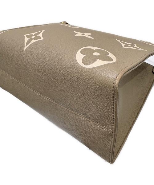 LOUIS VUITTON（ルイ ヴィトン）LOUIS VUITTON (ルイ ヴィトン) オンザゴー MM M45494 トゥルトレール×クレーム サイズ:MMの古着・服飾アイテム