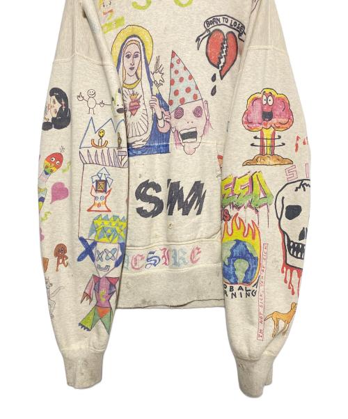 SAINT MICHAEL（セントマイケル）SAINT MICHAEL (セントマイケル) Hoodie アイボリー サイズ:XLの古着・服飾アイテム