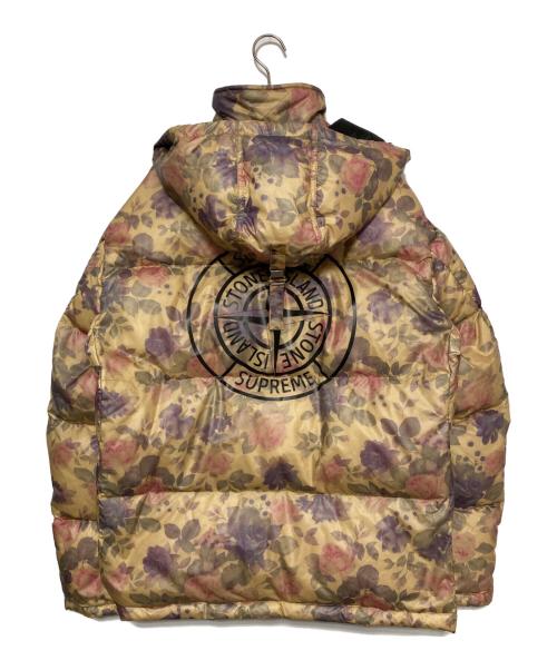 SUPREME（シュプリーム）SUPREME (シュプリーム) STONE ISLAND (ストーンアイランド) Lamy Cover Stampato Puffy Jacket マルチカラー サイズ:XLの古着・服飾アイテム