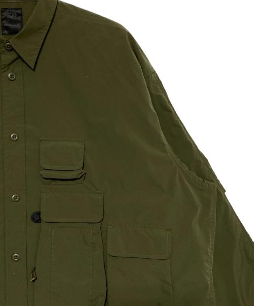 DAIWA PIER39（ダイワ ピア39）DAIWA PIER39 (ダイワ ピア39) シャツジャケット カーキ サイズ:Mの古着・服飾アイテム