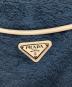 中古・古着 PRADA (プラダ) トライアングルプレートパイルハーフパンツ ネイビー サイズ:S：38000円