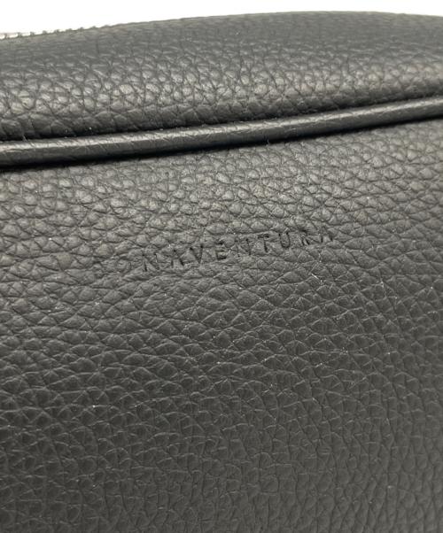 bonaventura（ボナベンチュラ）bonaventura (ボナベンチュラ) トラベルポーチ ボッタラートレザー ブラックの古着・服飾アイテム
