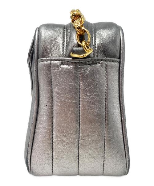 CHANEL（シャネル）CHANEL (シャネル) マドモアゼル/マトラッセショルダーバッグ シルバーの古着・服飾アイテム