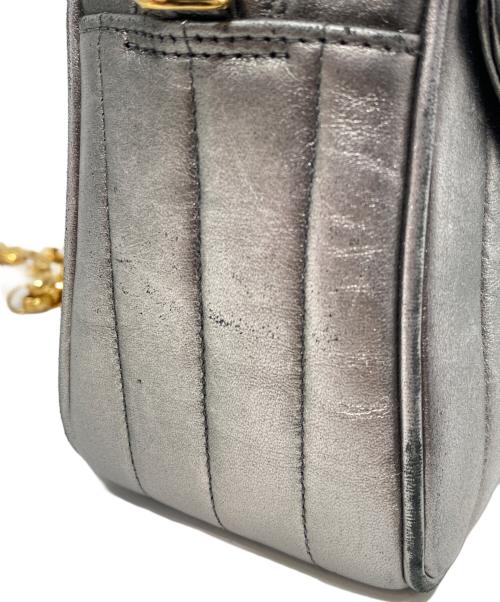 CHANEL（シャネル）CHANEL (シャネル) マドモアゼル/マトラッセショルダーバッグ シルバーの古着・服飾アイテム