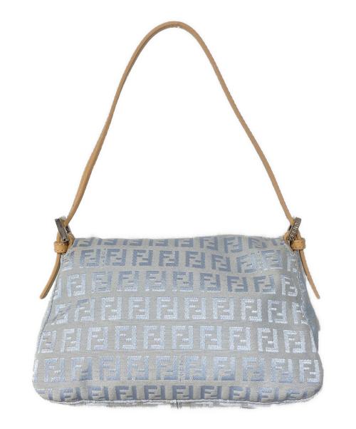 FENDI（フェンディ）FENDI (フェンディ) ズッキーノ ミニマンマバケット ブルーの古着・服飾アイテム